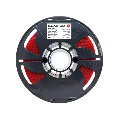 Elas PLA Pro Filament 1.75mm 1kg Kırmızı 