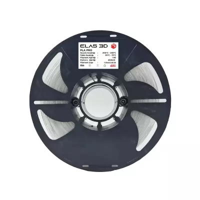 Elas PLA Pro Filament 1.75mm 1kg Şeffaf 