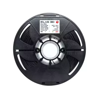 Elas PLA Pro Filament 1.75mm 1kg Siyah 
