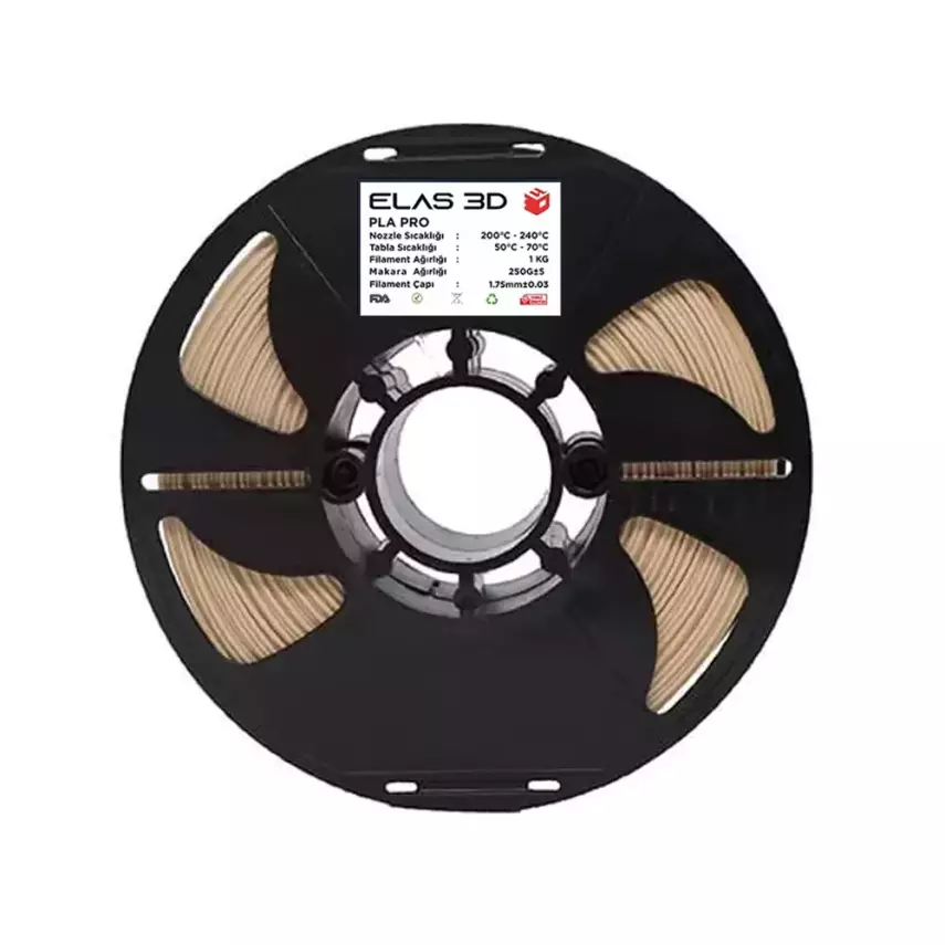 Elas PLA Pro Filament 1.75mm 1kg Ten Rengi - 1