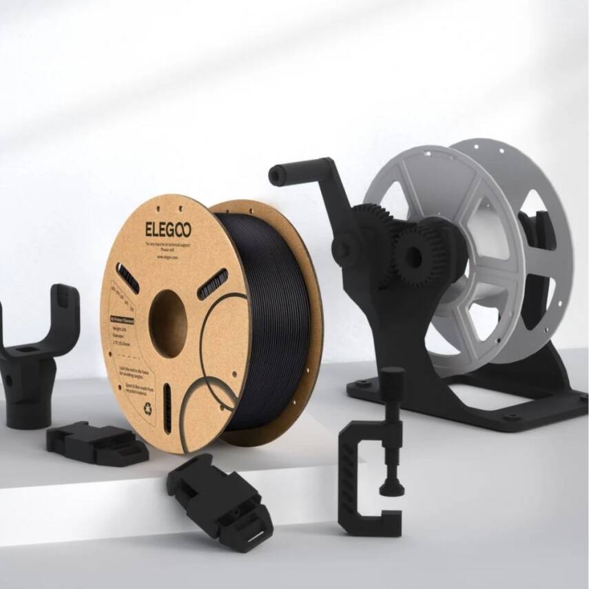 ELEGOO PLA-CF Carbon Fiber Filament Siyah - 3