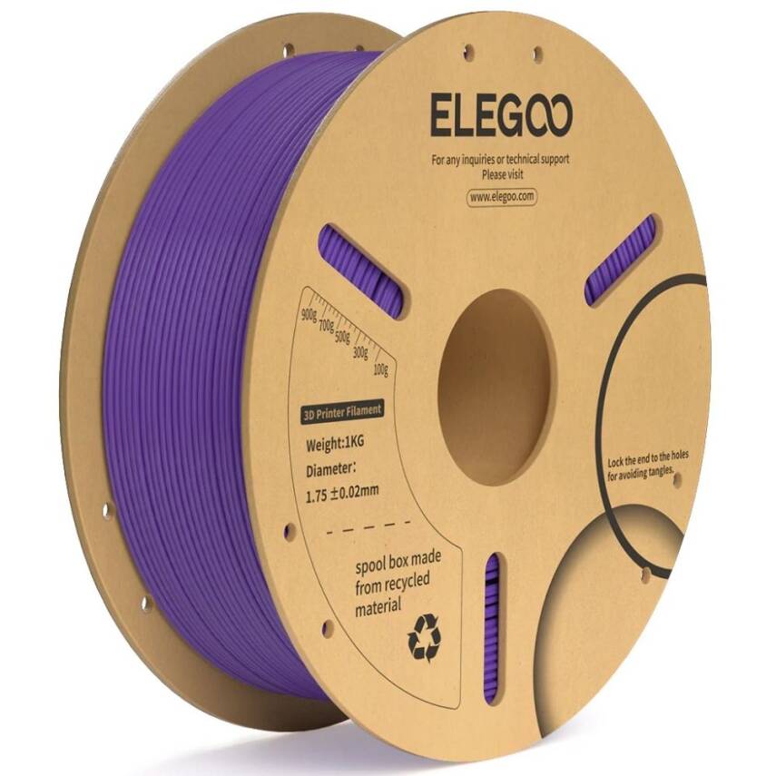 ELEGOO PLA+ Filament Mor - 1