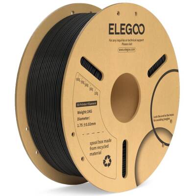 ELEGOO PLA+ Filament Siyah