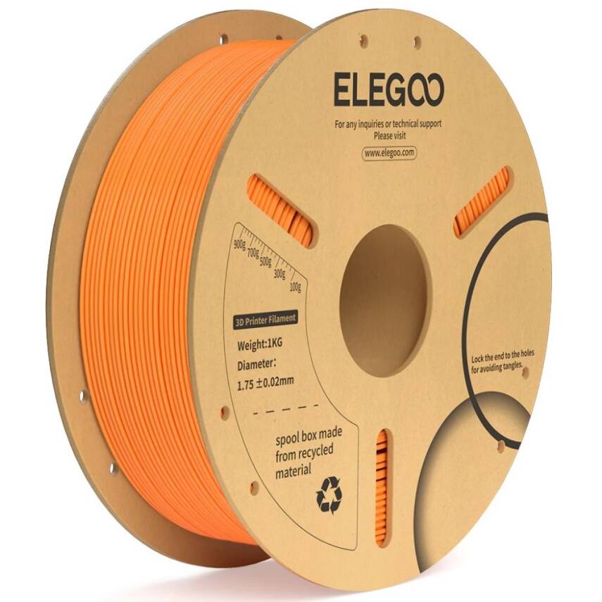 ELEGOO PLA+ Filament Turuncu - 1