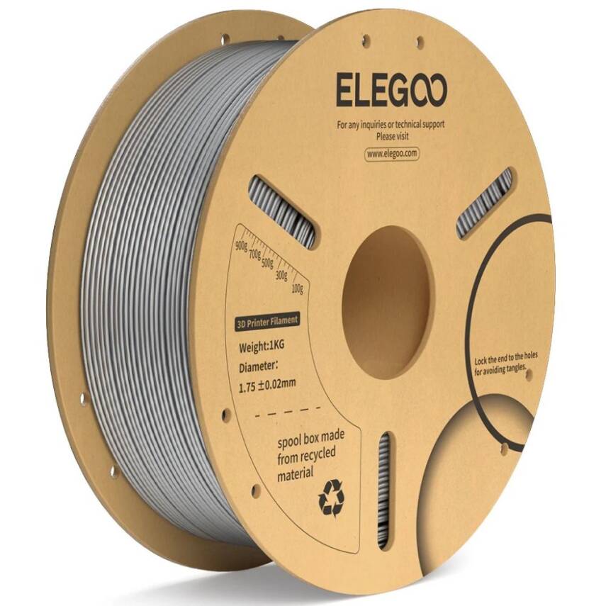 ELEGOO PLA+ Filament Uzay Gri - 1
