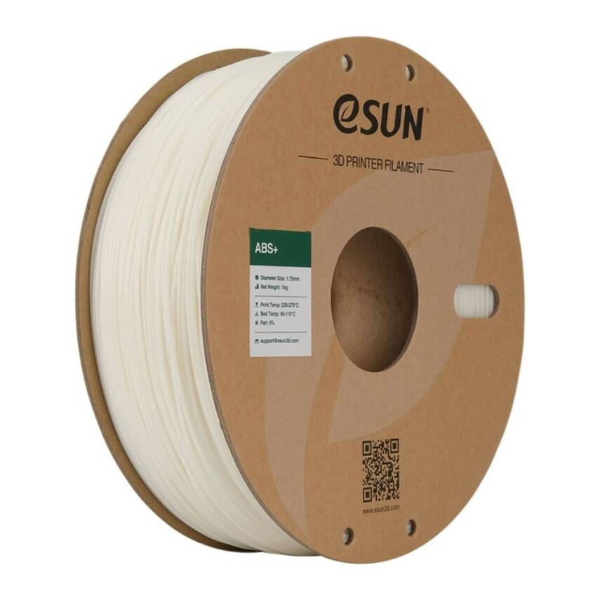 Esun ABS+ Filament Beyaz 1.75mm 1Kg - 1