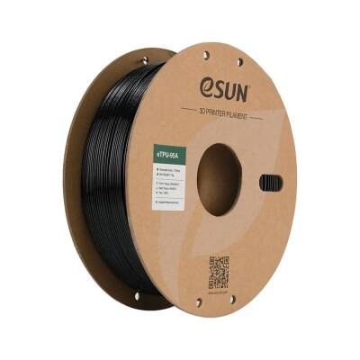Esun E-TPU 95A Filament Siyah 1.75mm 1Kg 