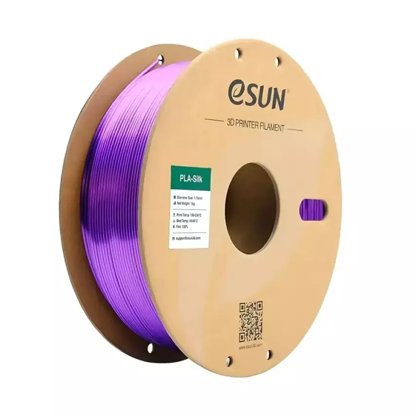 Esun ePLA-Silk Filament Mor 1.75mm 1Kg - 1