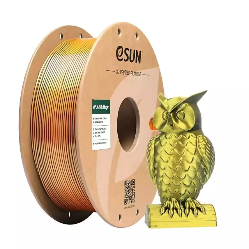 Esun ePLA-Silk Magic Filament Altın-Siyah 1.75mm 1Kg - 1