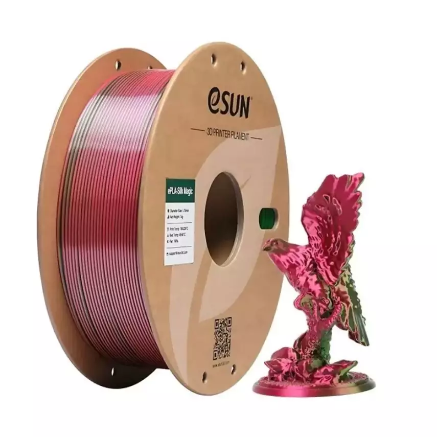 Esun ePLA-Silk Magic Filament Kırmızı-Yeşil 1.75mm 1Kg - 1