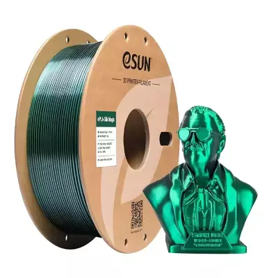 Esun ePLA-Silk Magic Filament Siyah-Yeşil 1.75mm 1Kg 