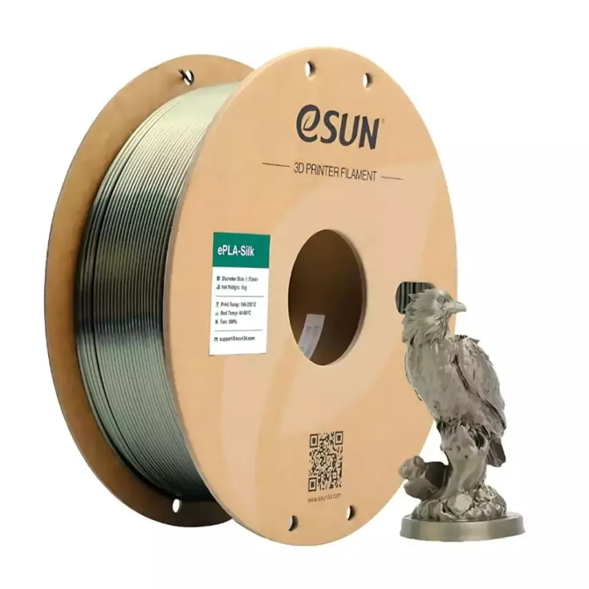Esun ePLA-Silk Metalik Bronz Filament 1.75mm 1Kg - 1