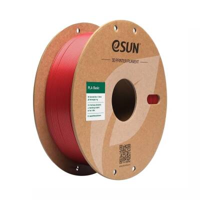 Esun PLA Basic Filament Ateş Kırmızı 1.75mm 1Kg (1)