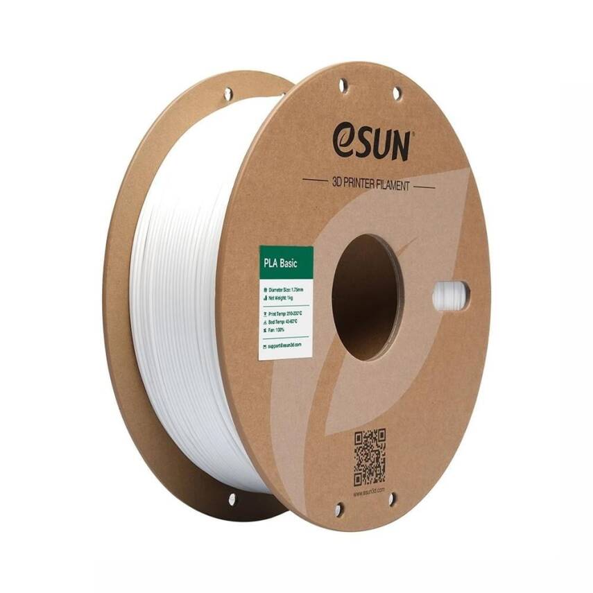 Esun PLA Basic Filament Beyaz 1.75mm 1Kg - 1