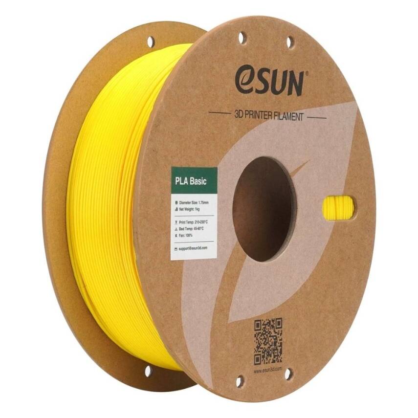 Esun PLA Basic Filament Sarı - 1