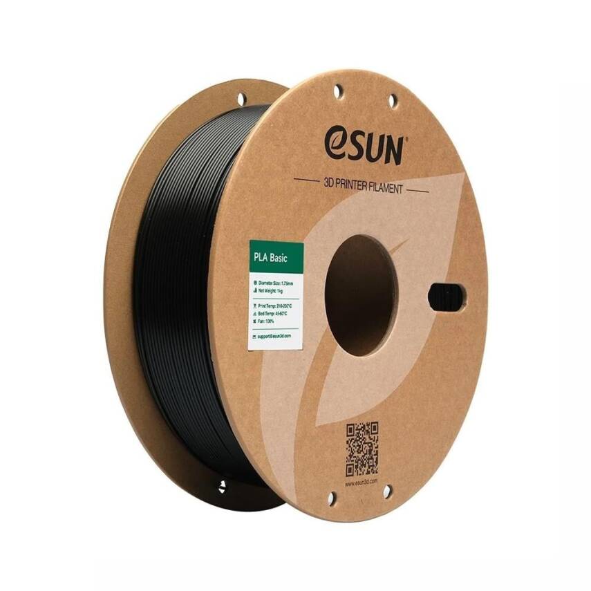 Esun PLA Basic Filament Siyah 1.75mm 1Kg - 1