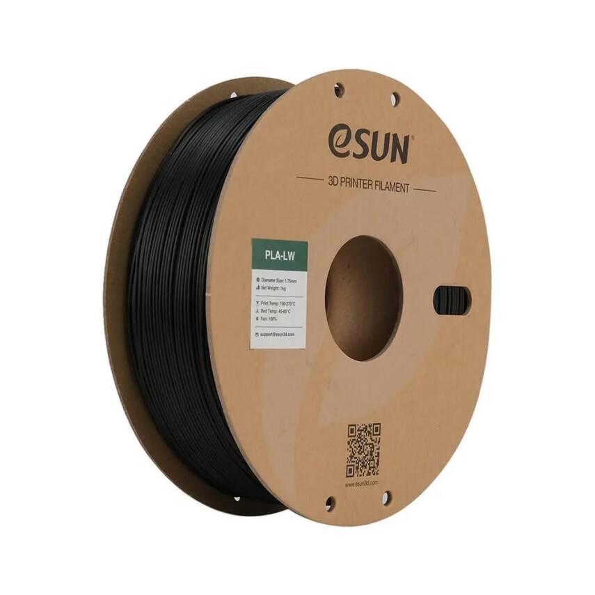 Esun PLA-LW Filament Siyah 1.75mm 1Kg - 1