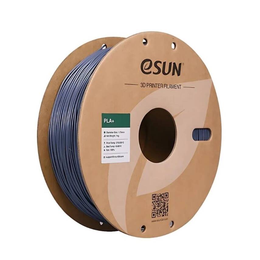 Esun PLA Plus Filament Gri 1.75mm 1Kg - 1