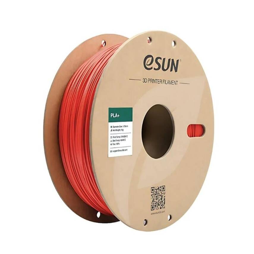 Esun PLA Plus Filament Kırmızı 1.75mm 1Kg - 1
