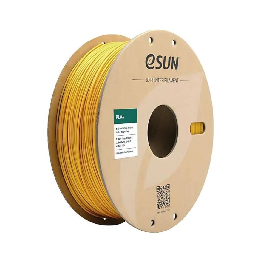 Esun PLA Plus Filament Sarı 1.75mm 1Kg - 1
