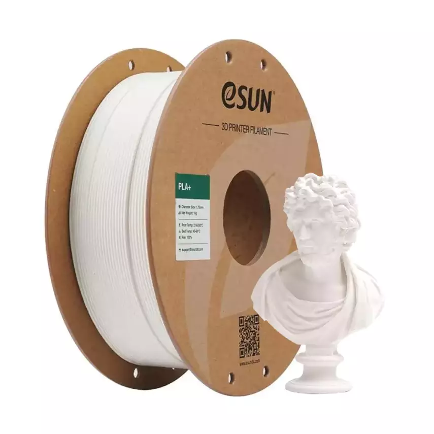 Esun PLA Plus Filament Süt Beyaz 1.75mm 1Kg - 1