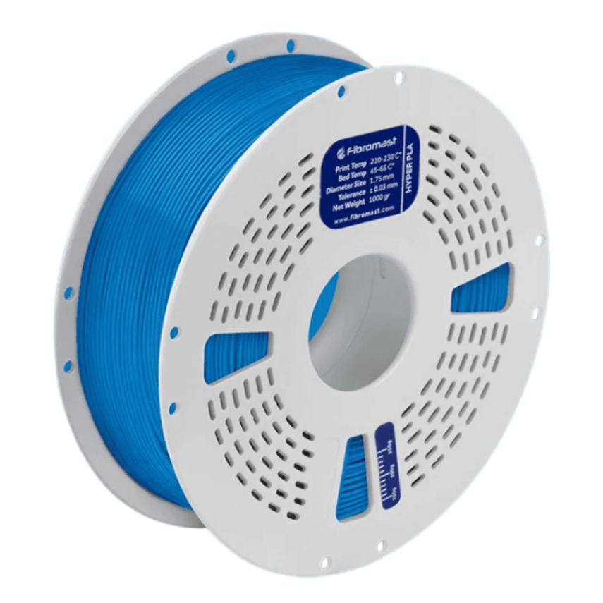 Fibromast Hyper PLA Mavi Filament 1.75mm 1Kg - 2