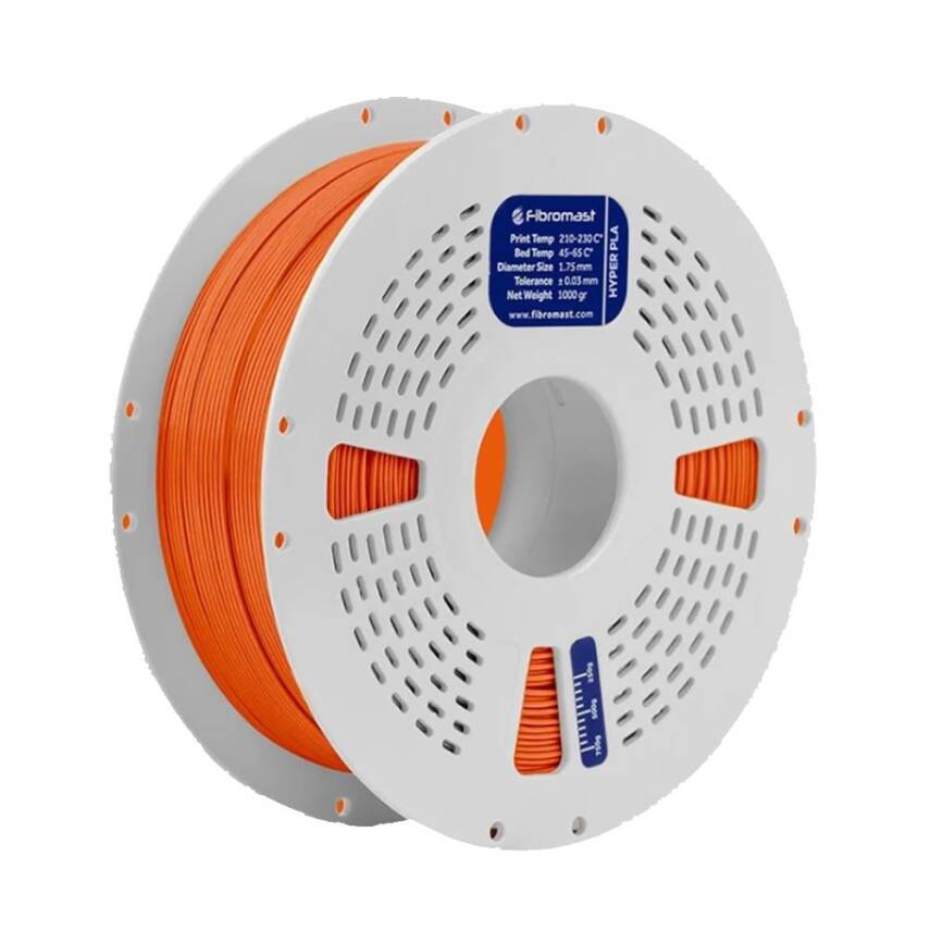 Fibromast Hyper PLA Turuncu Filament 1.75mm 1Kg - 1