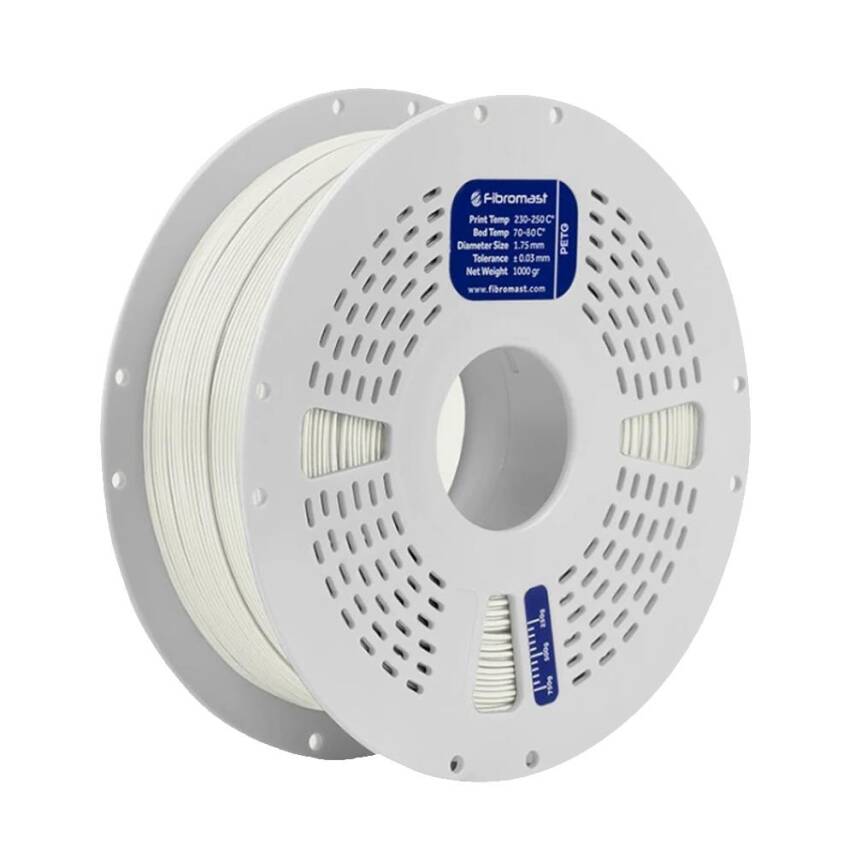 Fibromast PETG Beyaz Filament 1.75mm 1Kg - 1