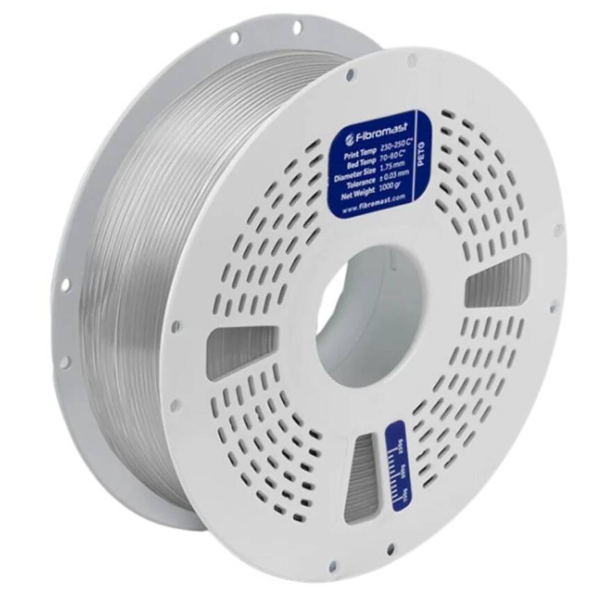 Fibromast PETG Natural Filament 1.75mm 1Kg - 2