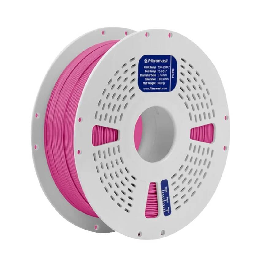 Fibromast PETG Pembe Filament 1.75mm 1Kg - 1