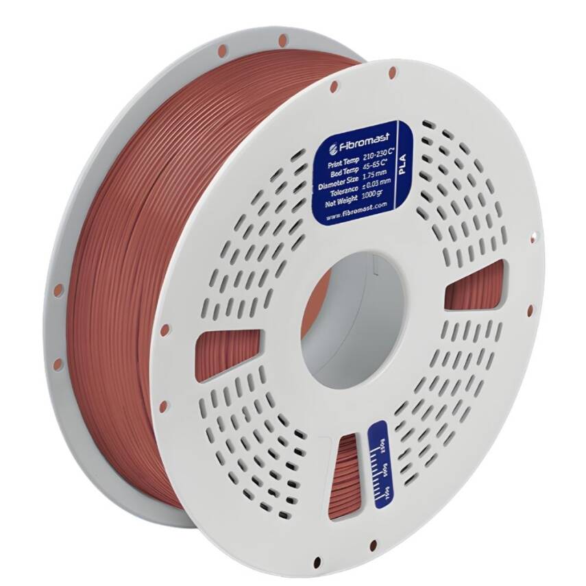 Fibromast PLA Bakır Kahverengi Filament 1.75mm 1Kg - 1