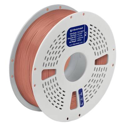 Fibromast PLA Bej Kırmızı Filament 1.75mm 1Kg (1)