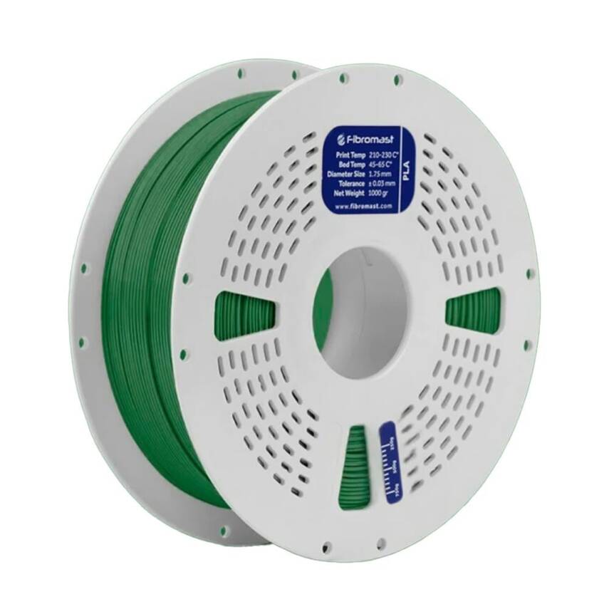 Fibromast PLA Koyu Yeşil Filament 1.75mm 1Kg - 1