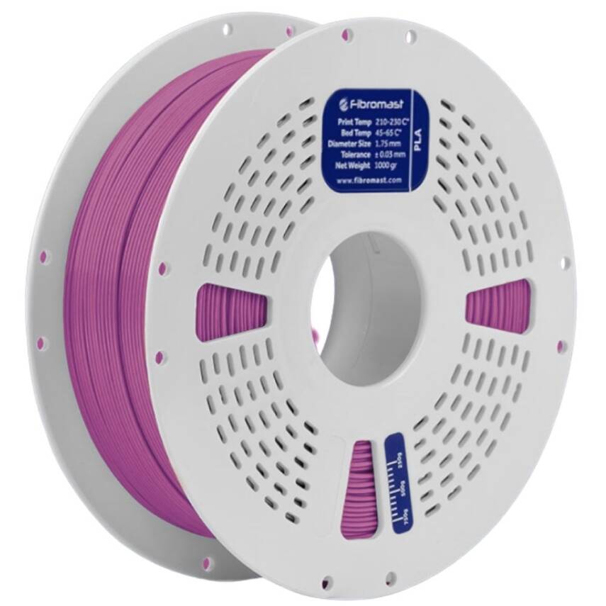 Fibromast PLA Magenta Filament 1.75mm 1Kg - 1