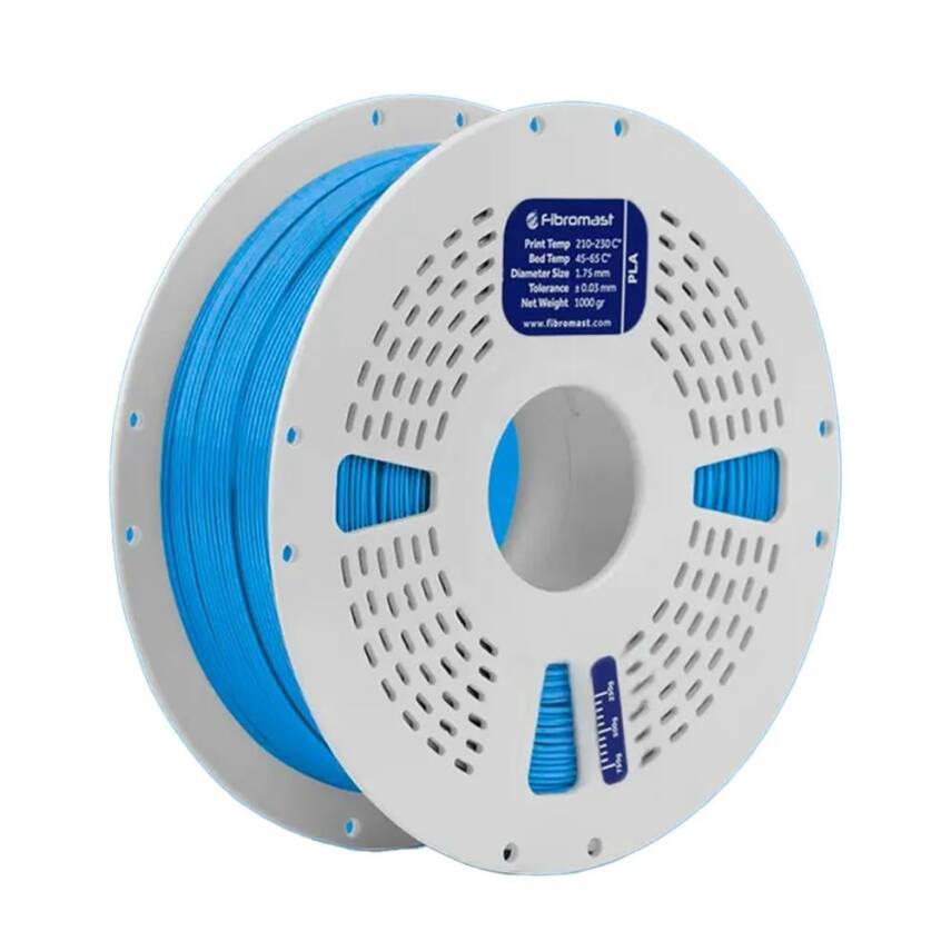 Fibromast PLA Mavi Filament 1.75mm 1Kg - 1