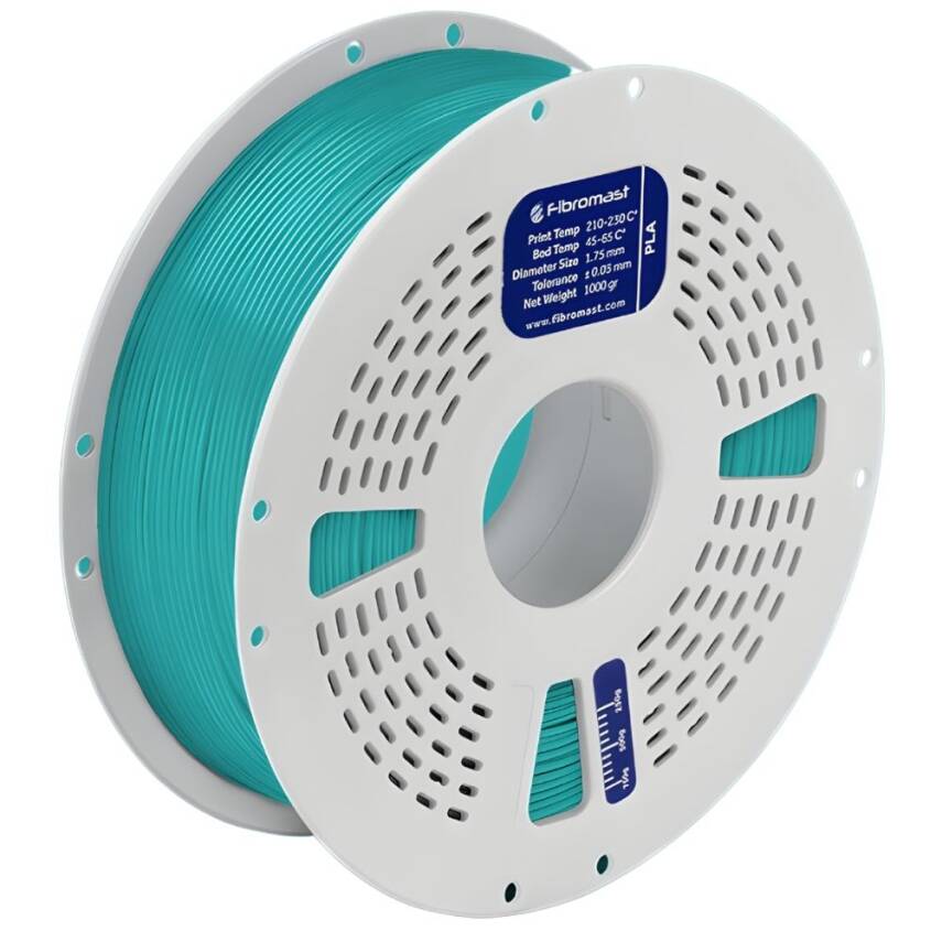 Fibromast PLA Turkuaz Filament 1.75mm 1Kg - 2
