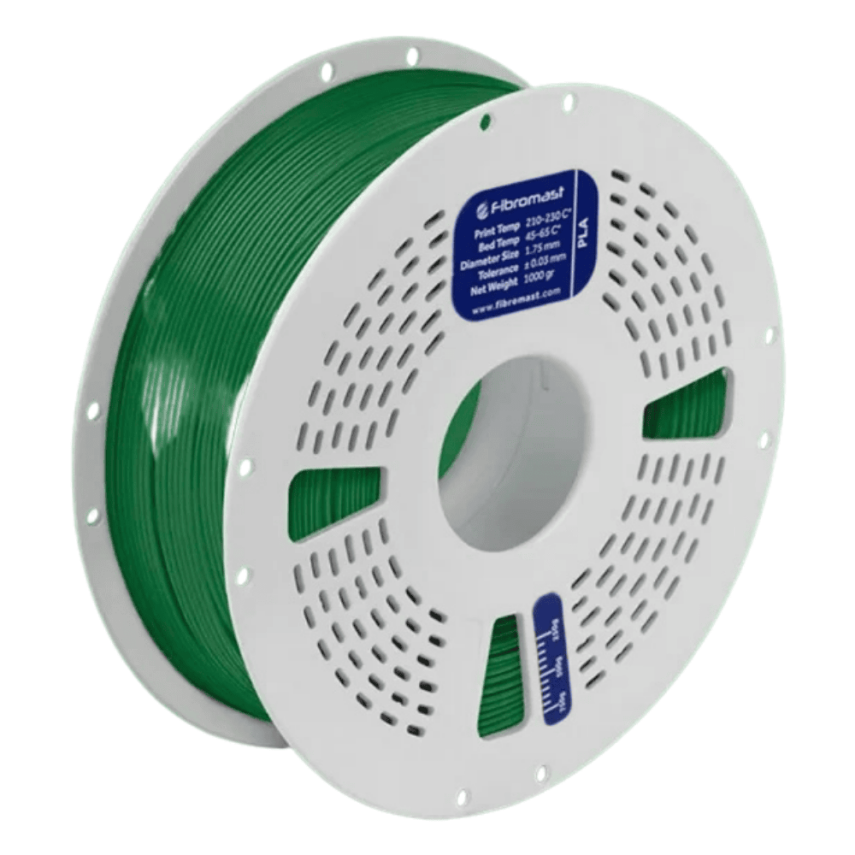 Fibromast PLA Yeşil Filament 1.75mm 1Kg - 2
