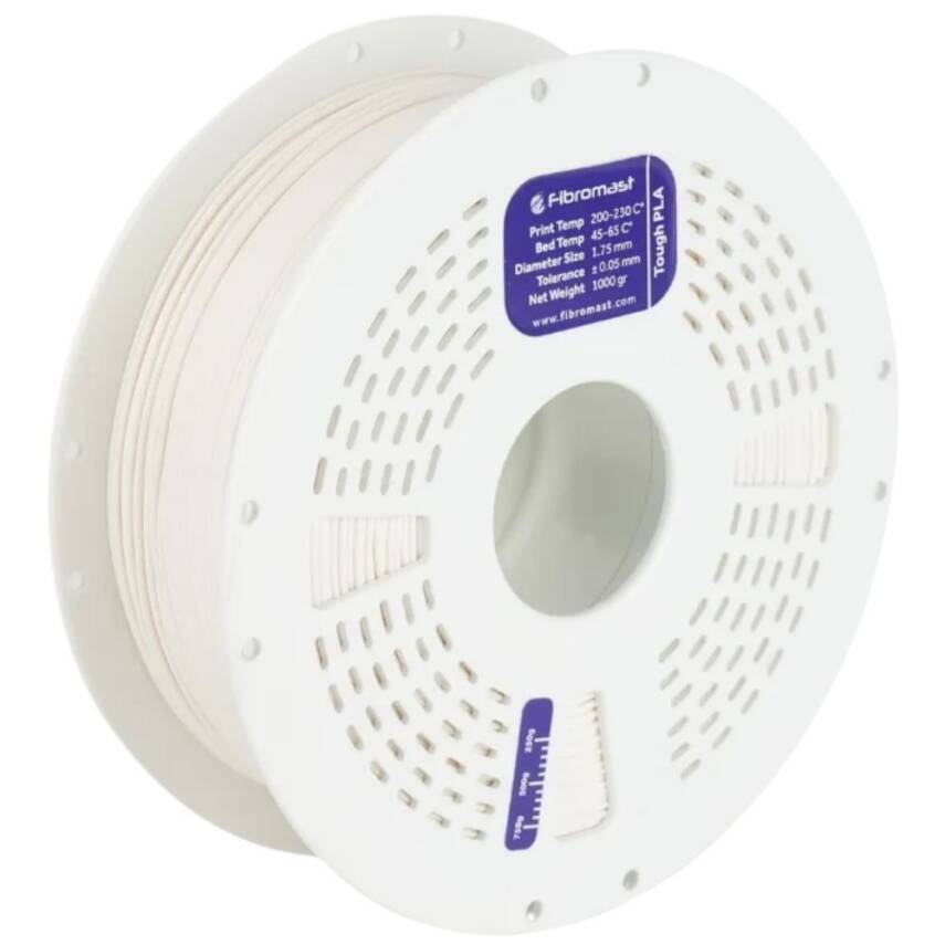 Fibromast Tough PLA Beyaz Filament 1.75mm 1Kg - 1