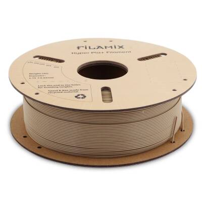 Filamix Hyper PLA Plus Filament Ahşap Rengi 1.75mm 1kg (1)
