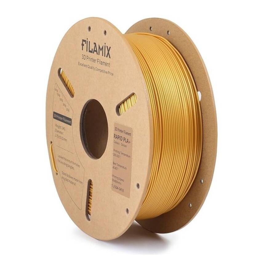 Filamix Hyper PLA Plus Filament Altın 1.75mm 1kg - 1