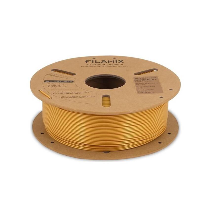 Filamix Hyper PLA Plus Filament Altın 1.75mm 1kg - 2