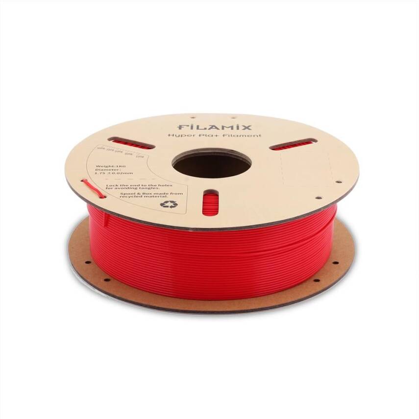 Filamix Hyper PLA Plus Filament Ateş Kırmızısı 1.75mm 1kg - 2
