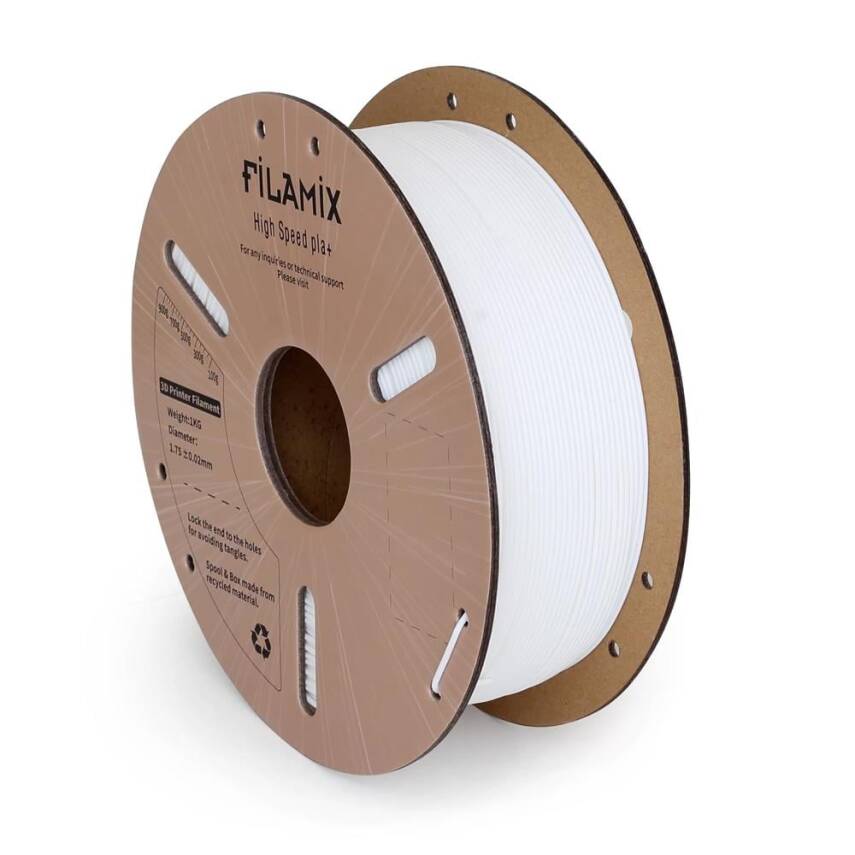 Filamix Hyper PLA Plus Filament Beyaz 1.75mm 1kg - 1