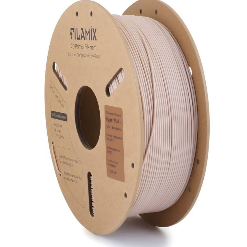 Filamix Hyper PLA Plus Filament Kemik Beyaz 1.75mm 1kg - 1