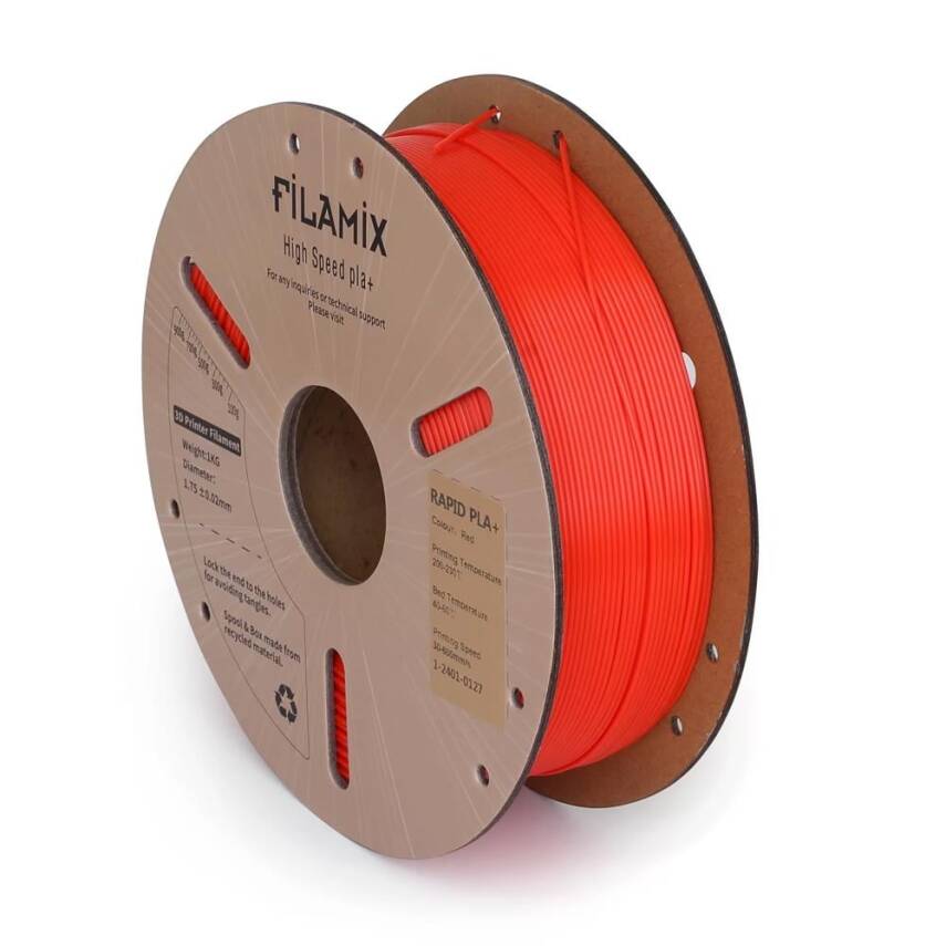 Filamix Hyper PLA Plus Filament Kırmızı 1.75mm 1kg - 1