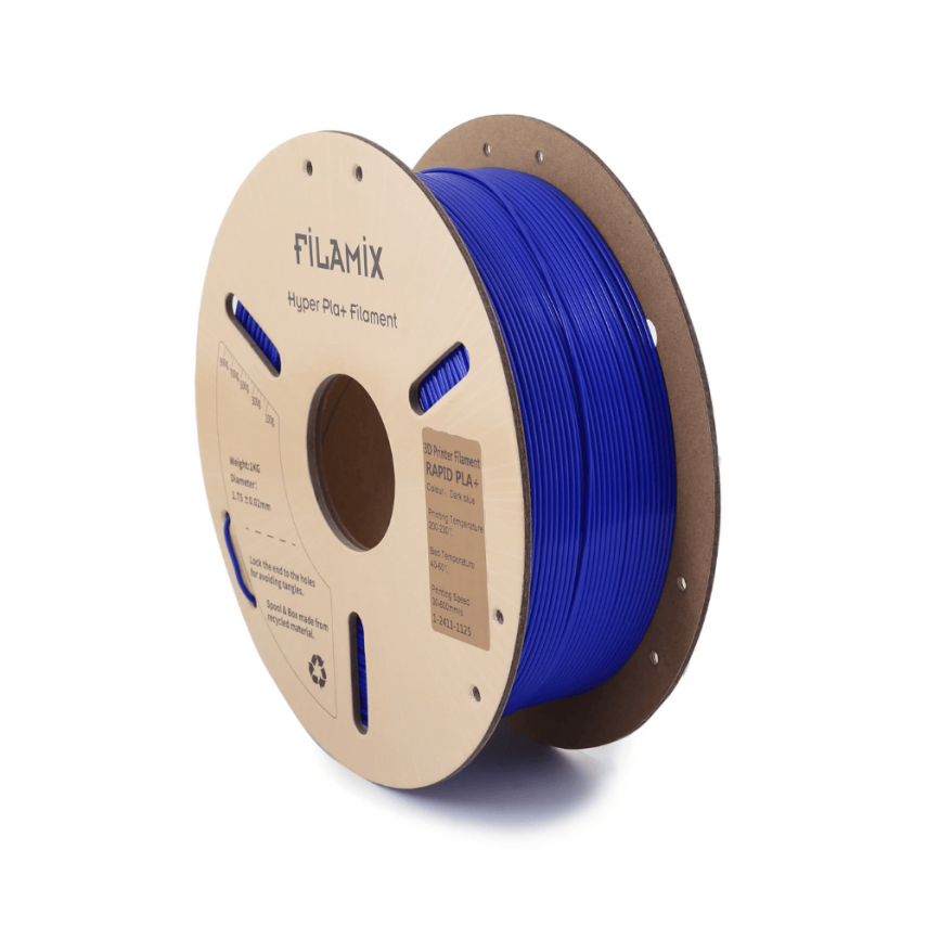 Filamix Hyper PLA Plus Filament Koyu Mavi 1.75mm 1kg - 1