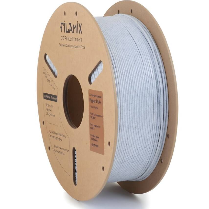 Filamix Hyper PLA Plus Filament Mermer 1.75mm 1kg - 1