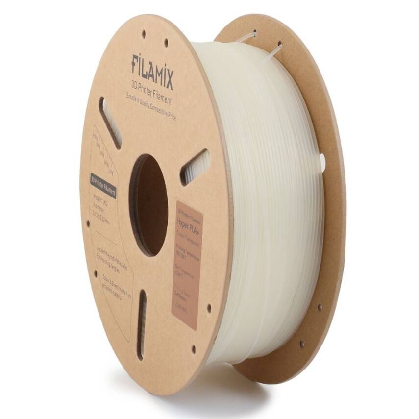 Filamix Hyper PLA Plus Filament Şeffaf 1.75mm 1kg - 1