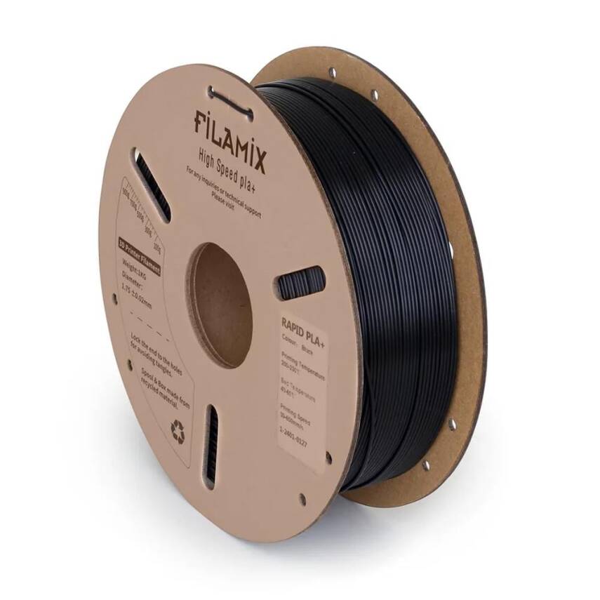 Filamix Hyper PLA Plus Filament Siyah 1.75mm 1kg - 1