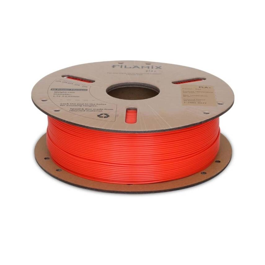 Filamix PLA Plus Filament Kırmızı 1.75mm 1kg - 2